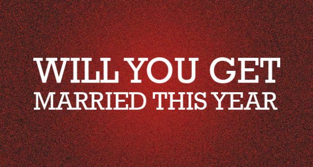 Will you get married this year?