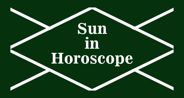 Sun in Horoscope
